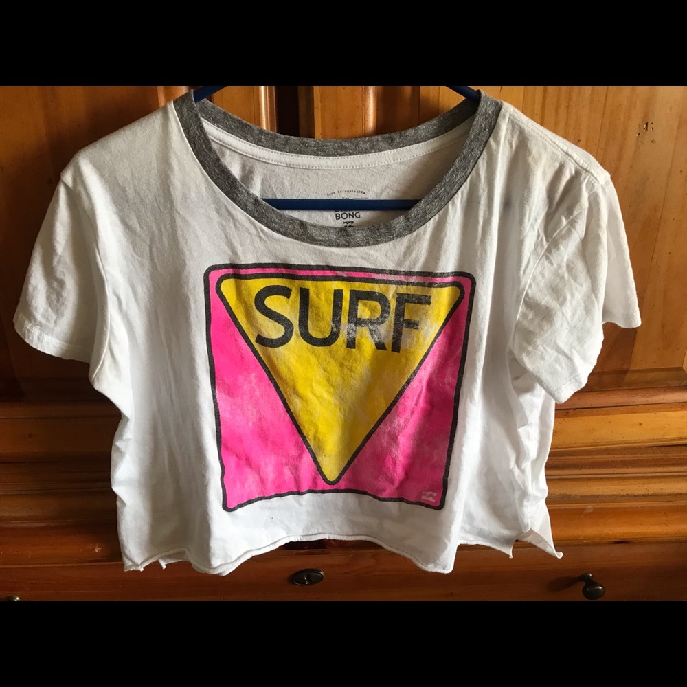 Billabong women’s yield for surf crop top